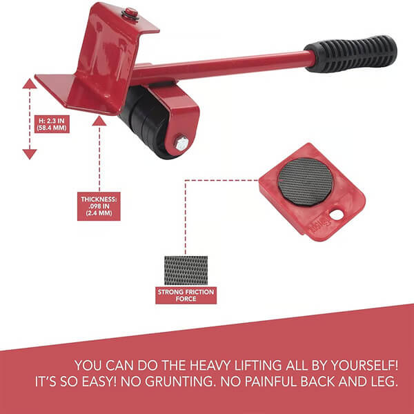HeavyDuty™ Furniture Lifter Set: Discover Painless Moving - Image 3