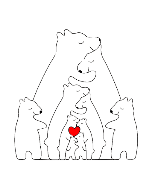 Wooden Bears Family Puzzle™ | The Ultimate Family Appreciation Gift - Image 16