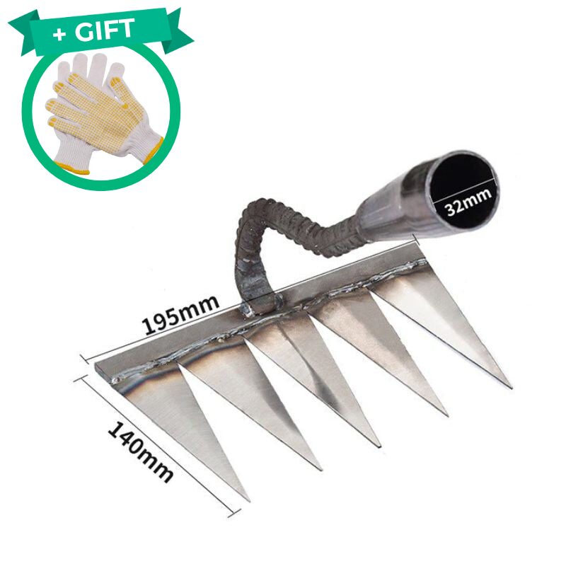 5-Tine IronRake™ - for regular garden use  -  (60% DISCOUNT + GIFT)