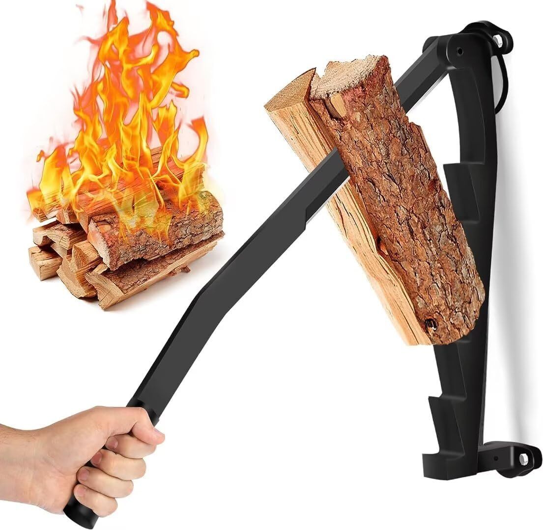 LogMaster™ Wall-Mounted Log Splitter